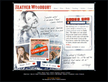 Tablet Screenshot of heatherwoodbury.com